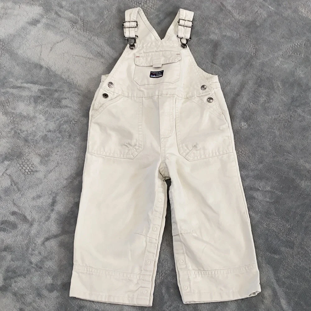 Children’s place Khaki overalls 24T - Picture 2 of 9